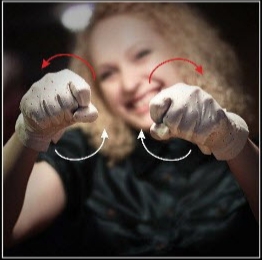 Rankos gestas Informacijos Patvirtinimui (OK ženklas)