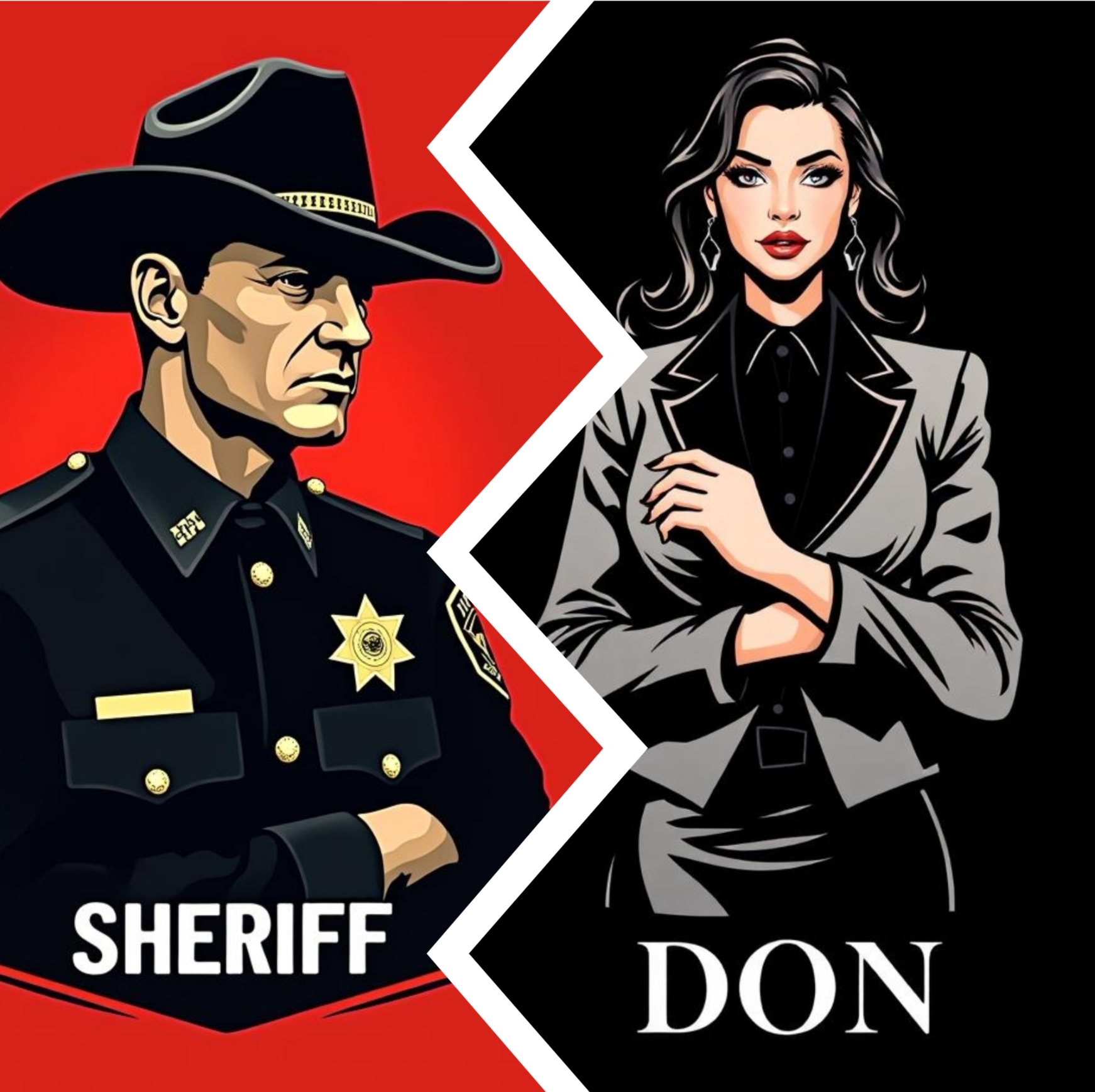 Grupė žmonių žaidžia socialinio dedukcijos žaidimą Mafija